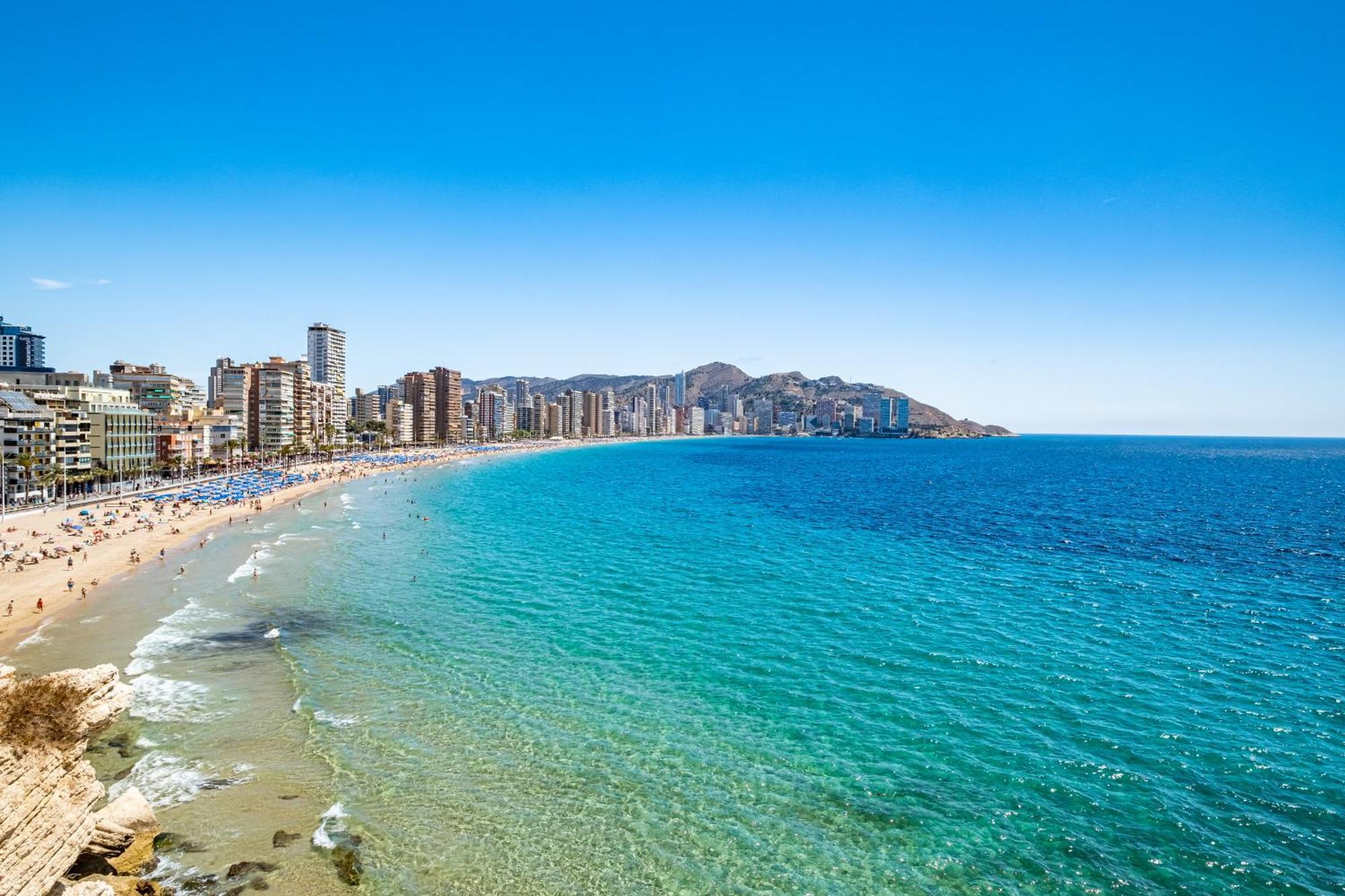 Apartamento Penthouse Ancla 461 Levante Beach Benidorm Exterior foto