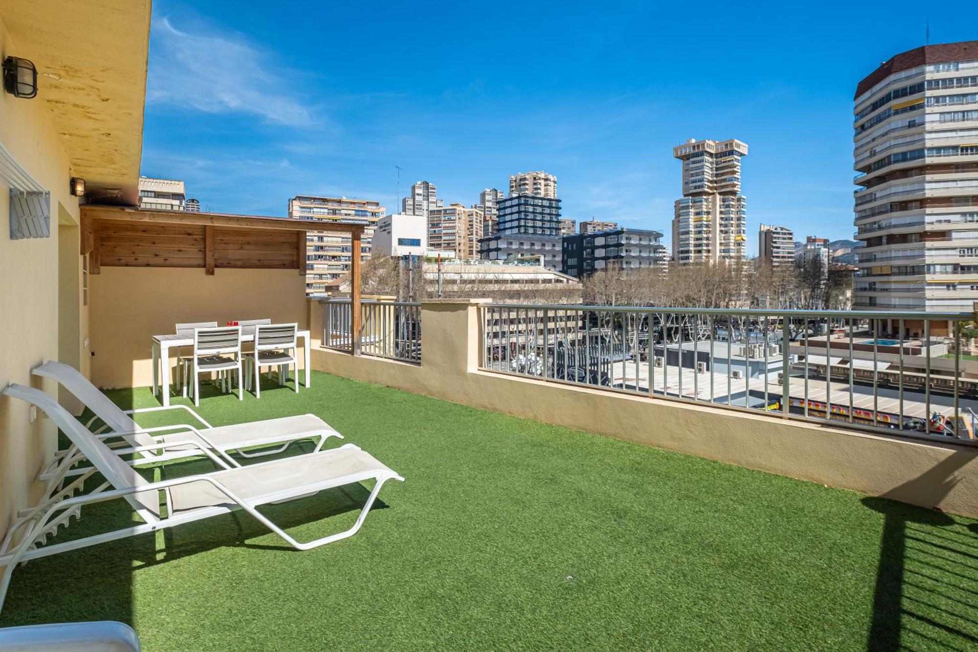 Penthouse Ancla 461 Levante Beach Benidorm Exterior foto