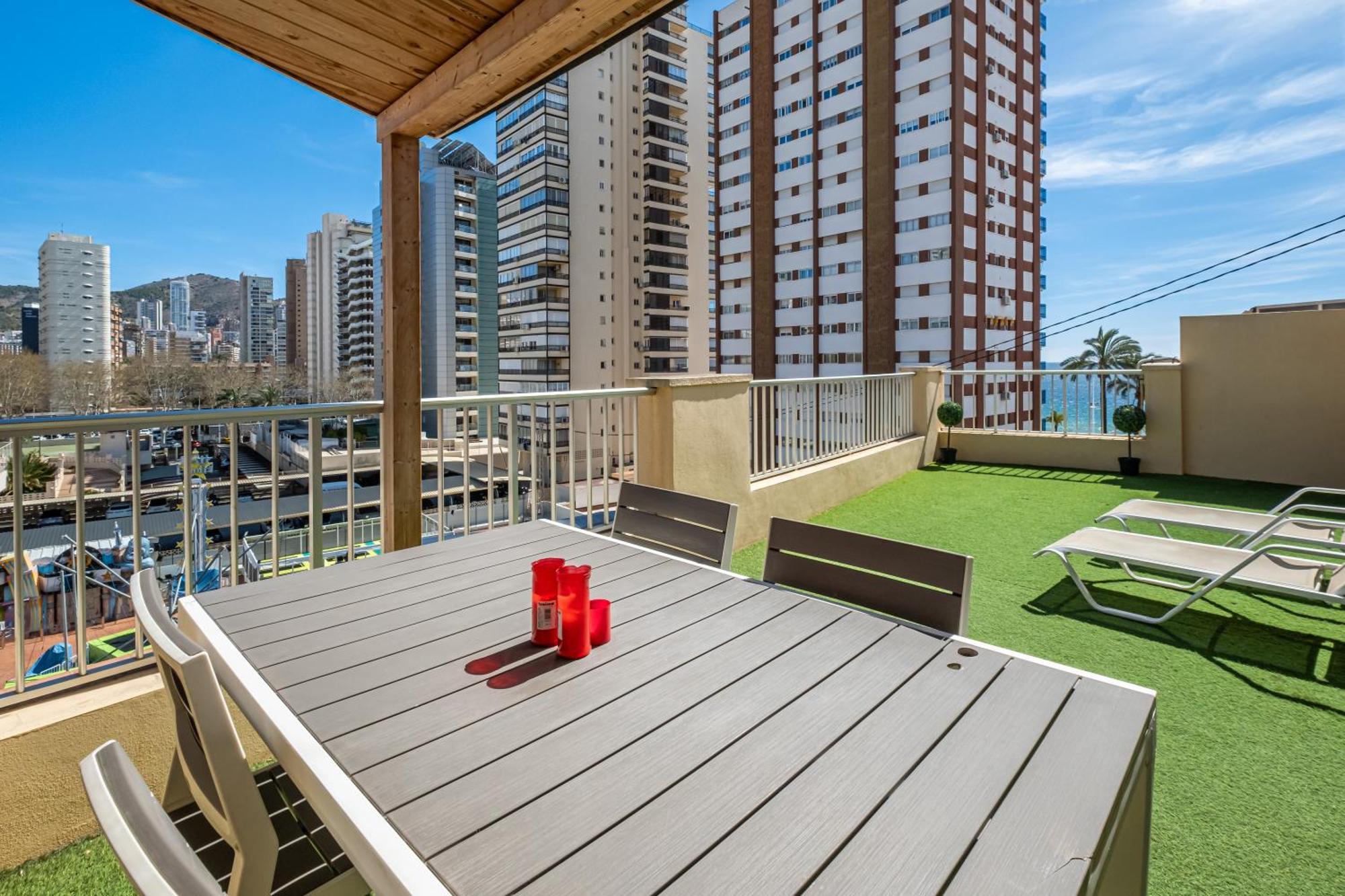 Penthouse Ancla 461 Levante Beach Benidorm Exterior foto